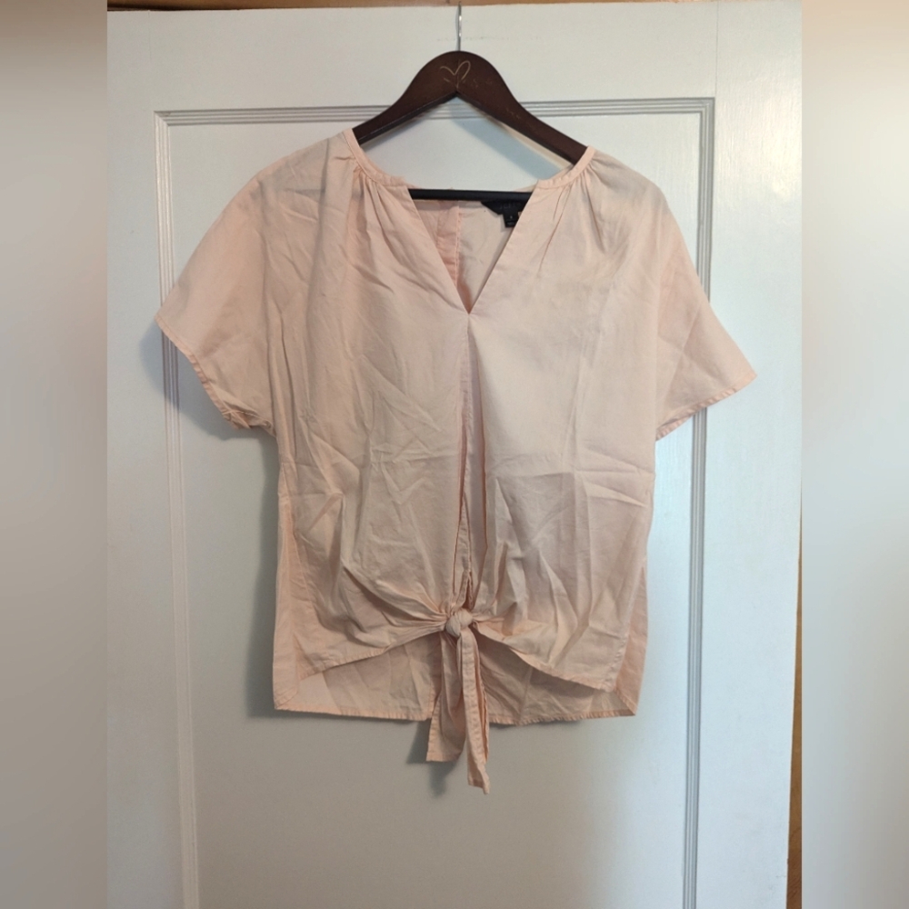 J. Crew Tie-front Blouse